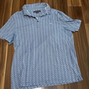 Large Michael Kors 100% cotton polo shirt soft